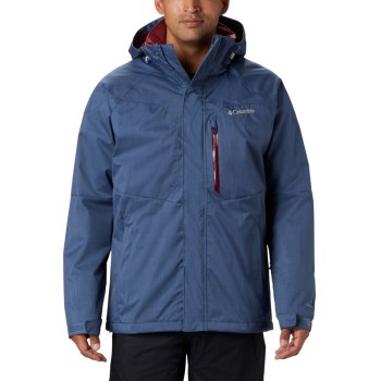 Columbia Jas Heren, Alpine Action Tall DonkerBlauw, 10QMTCLGI